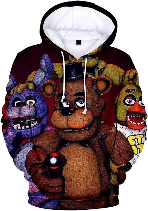 Check out our five nights at freddys hoodies selection for the very best in unique or custom, handmade pieces from our hoodies & sweatshirts shops. . 5 nights at freddys hoodie